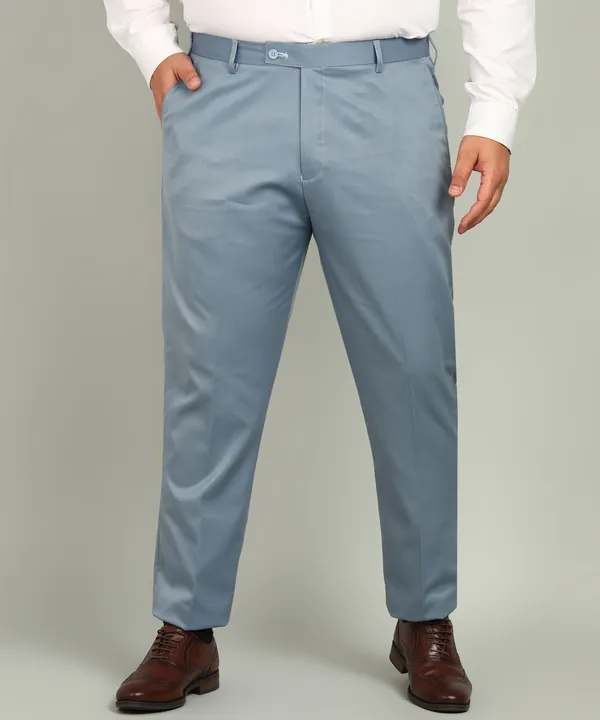 Sky_Blue_Viscose_Lycra_Stretchable_Plus_Size_Mid_Rise_Straight_Fit_Formal_Trouser_For_Men