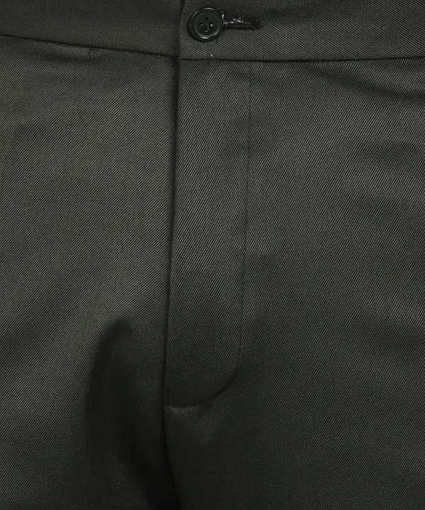 Military_Green_Poly_Viscose_Mid_Rise_Plus_Size_Straight_Fit_Formal_Trouser_For_Men