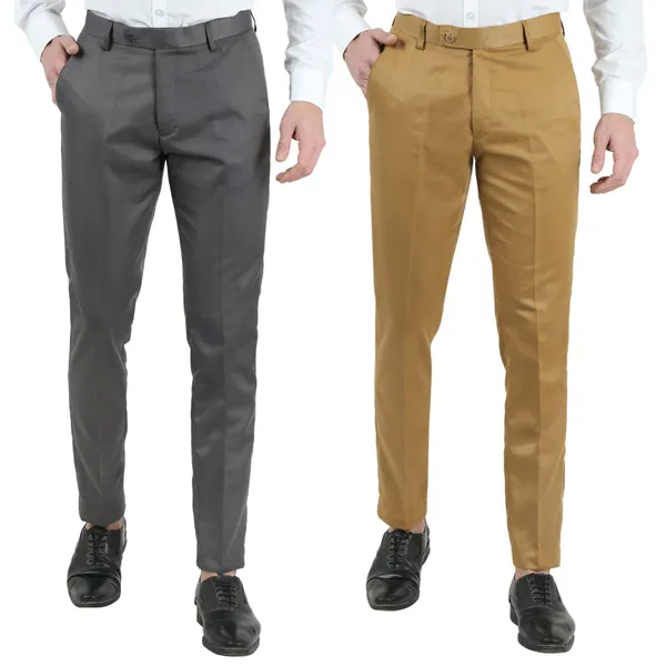 Pack_of_2_Straight_Fit_Grey_and_Khaki_Formal_Trouser_for_Men