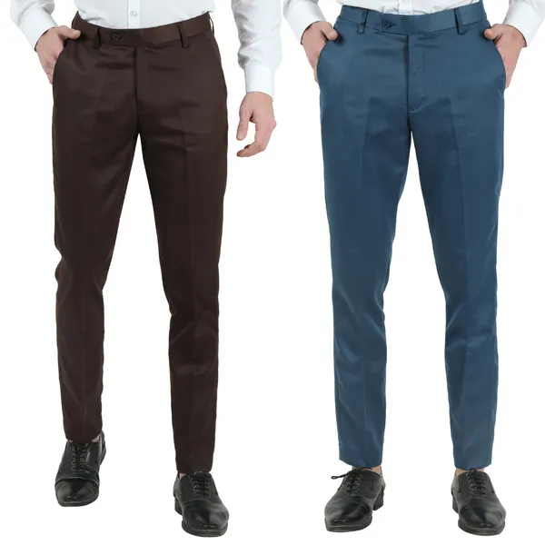 Pack_of_2_Straight_Fit_Brown_and_Blue_Formal_Trouser_for_Men