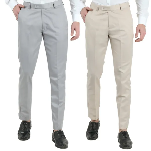 Pack_of_2_Straight_Fit_Cream_and_Light_Grey_Formal_Trouser_for_Men