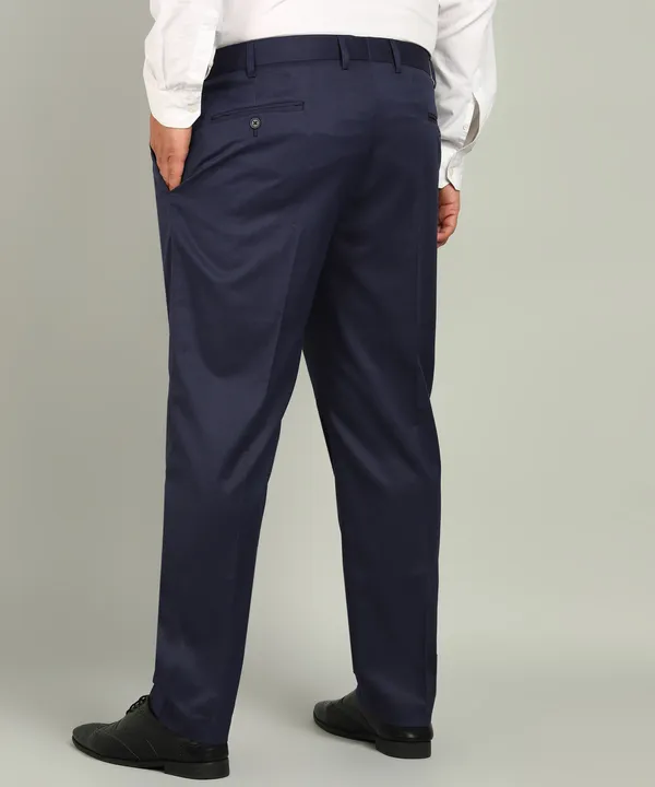 Blue_Viscose_Lycra_Stretchable_Plus_Size_Mid_Rise_Straight_Fit_Formal_Trouser_For_Men