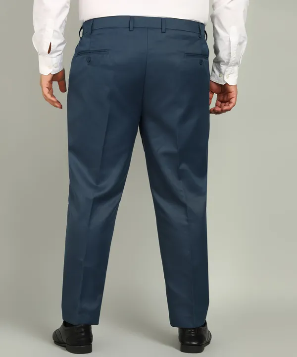 Blue_Poly_Viscose_Mid_Rise_Plus_Size_Straight_Fit_Formal_Trouser_For_Men