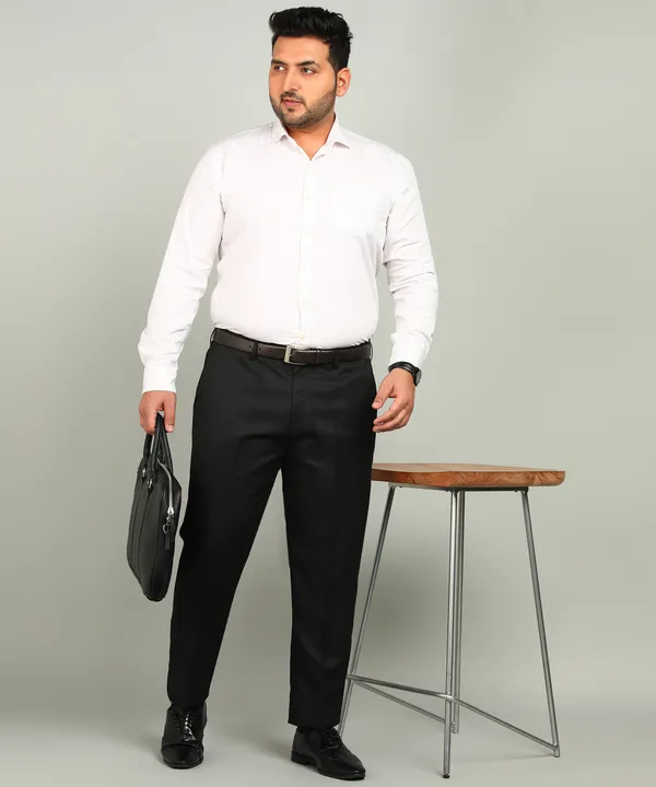 Black_Poly_Viscose_Mid_Rise_Plus_Size_Straight_Fit_Formal_Trouser_For_Men