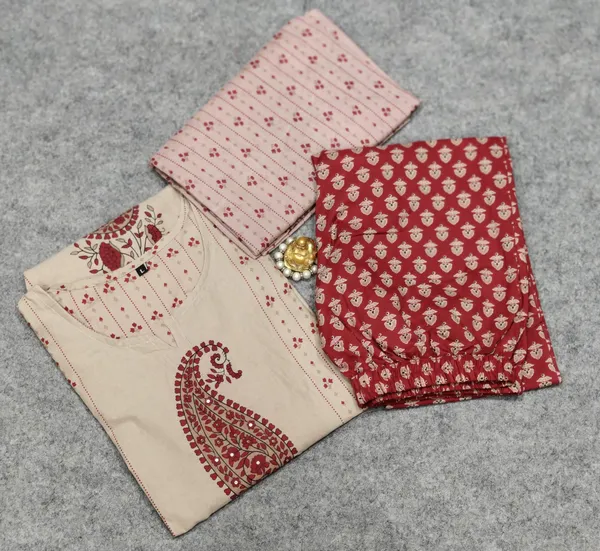 Women_Printed_Cotton_Kurta_Pant_Dupatta_Ethnic_Set_with_Embroidered_Detailing