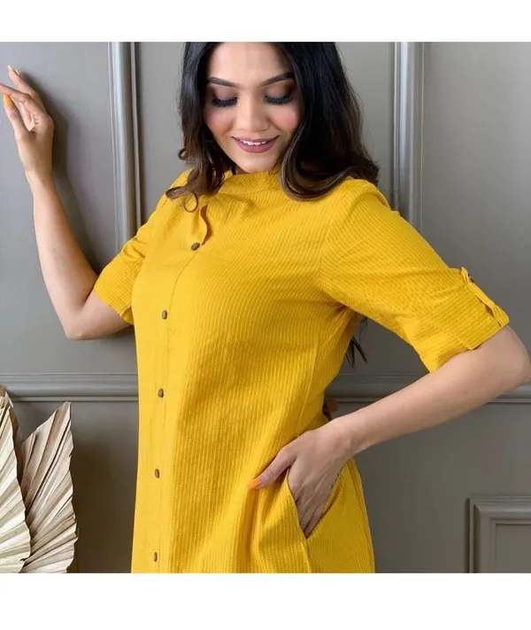 Trending_A-Line_Cotton_Kurti_Palazzo_Set_with_Katha_Work