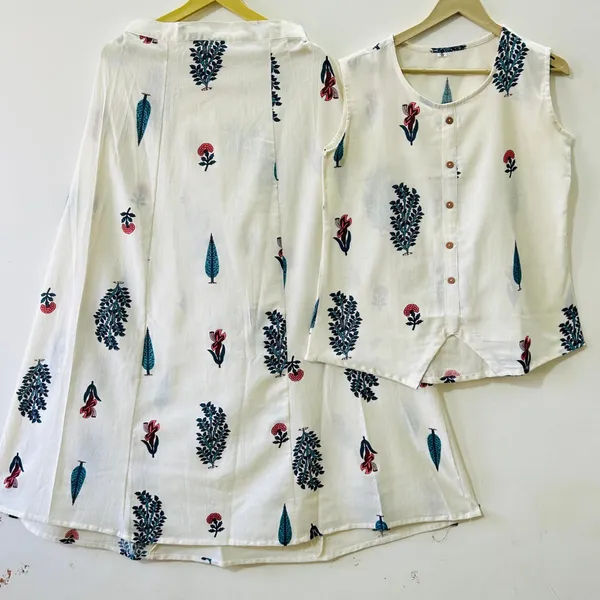 Women_Printed_Cotton_Top_And_Skirt_Set