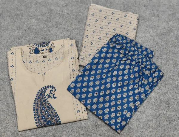 Women_Printed_Cotton_Kurta_Pant_Dupatta_Ethnic_Set_with_EmbroideBLU_Detailing