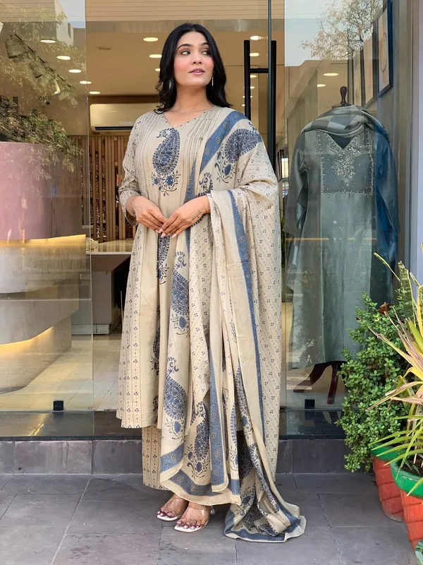 Women_Printed_Cotton_Kurta_Pant_Dupatta_Ethnic_Set_with_EmbroideBLU_Detailing