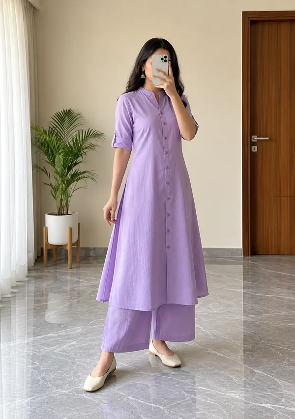 Women's_A-Line_Cotton_Kurti_Palazzo_Set_with_Katha_Work