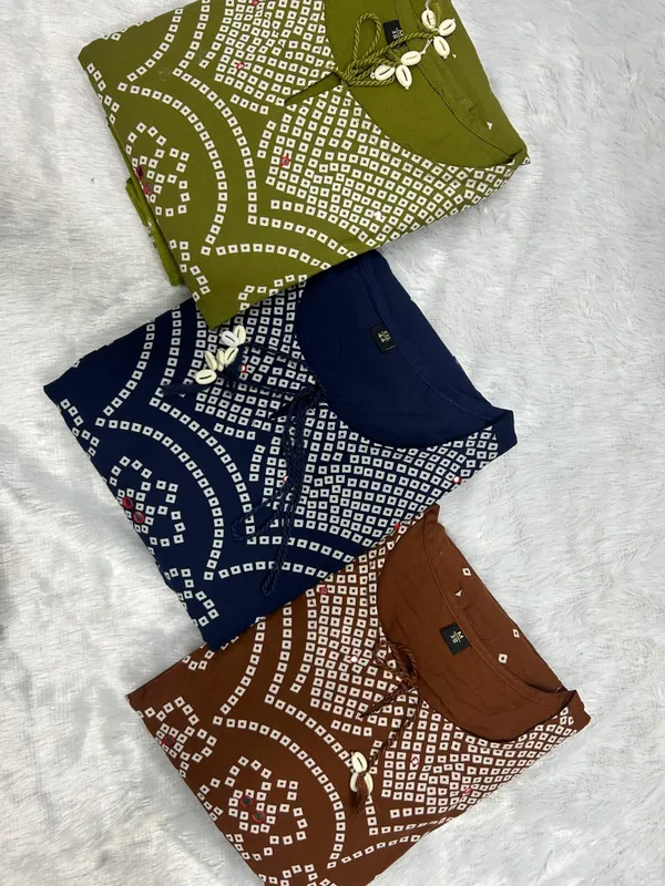 Women_Premium_Cotton_Bandhani_Print_Kurta_Pant_Dupatta_Set_with_Mirror_and_Kodi_Work
