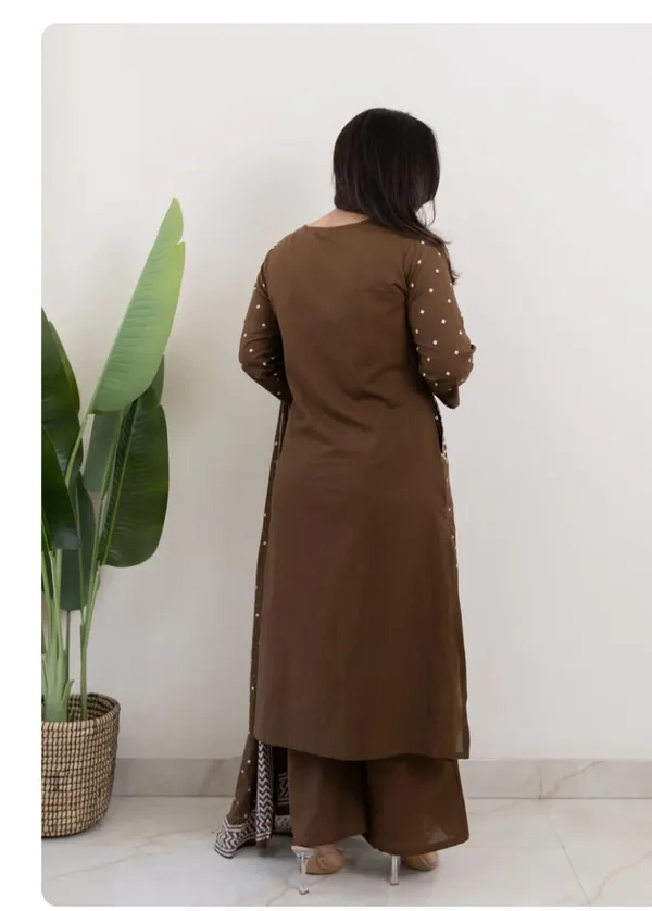 Women_Premium_Cotton_Bandhani_Print_Kurta_Pant_Dupatta_Set_with_Mirror_and_Kodi_Work
