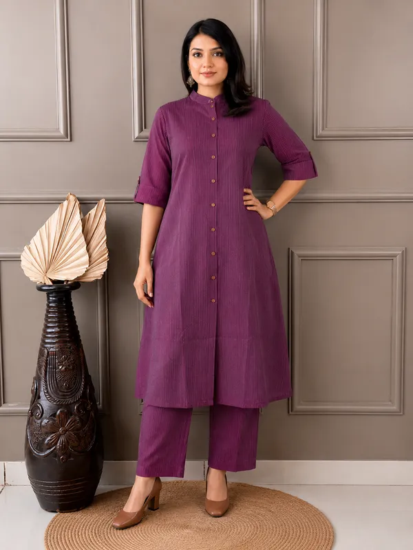 Trending_A-Line_Cotton_Kurti_Palazzo_Set_with_Katha_Work
