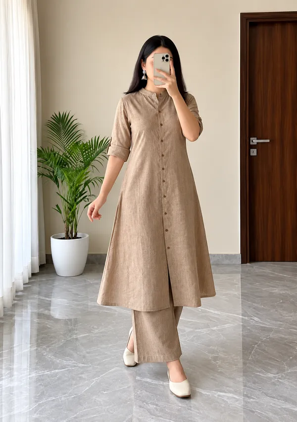 Women's_A-Line_Cotton_Kurti_Palazzo_Set_with_Katha_Work