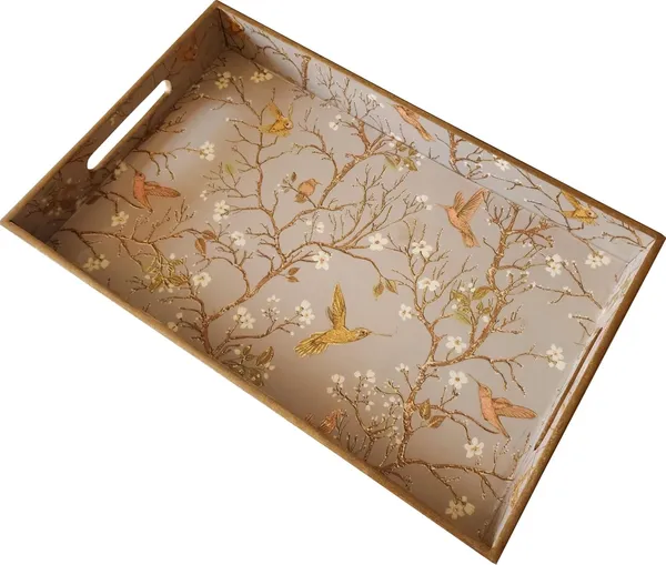 Golden_Bird_Design_Wooden_Tray_For_Serving_|_Perfect_Home_Decor_Item_Gift_Idea