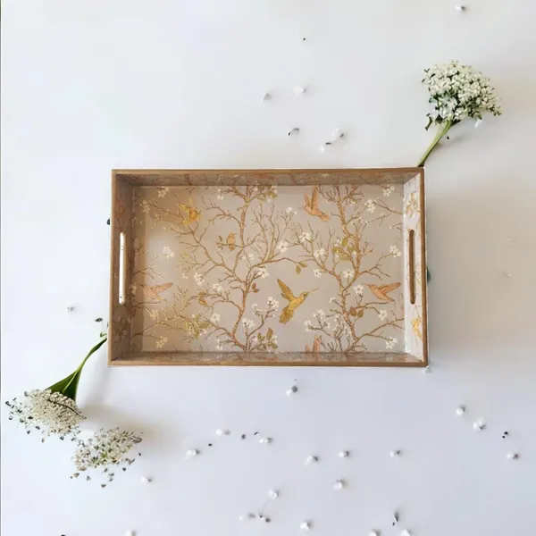 Golden_Bird_Design_Wooden_Tray_For_Serving_|_Perfect_Home_Decor_Item_Gift_Idea
