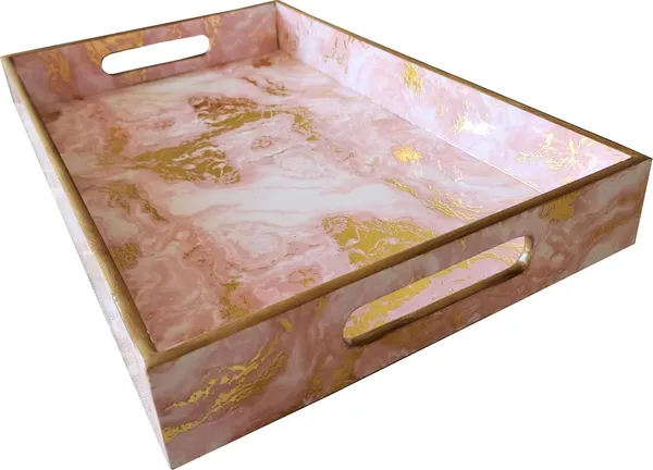 Pink_Wooden_Tray_|_Tray_For_Serving,_Ottoman,_Breakfast_In_Bed,_Coffee_Table,_Organizer,_Makeup,_Bathroom_|_Perfect_Home_Decor_Item_Gift_Idea_(Blush_Marble_Luxe)