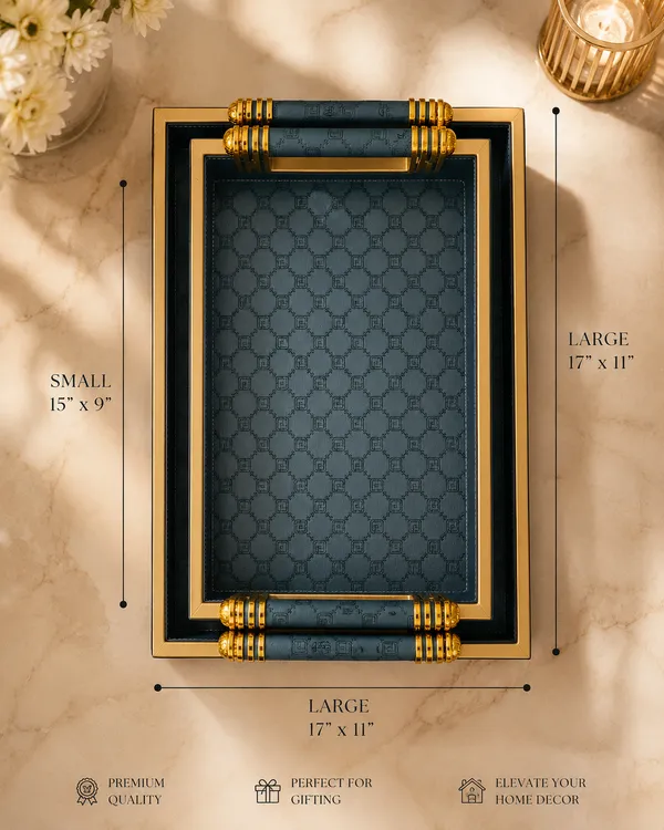 NORI_Regalia_Tray_Set_-_Pack_of_2_-_Midnight_Blue_&_Gold