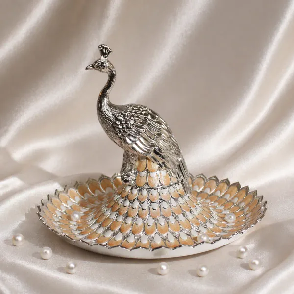 Royal_Peacock_German_Silver_Deocartive_Bowl_|_Small_-_8"_