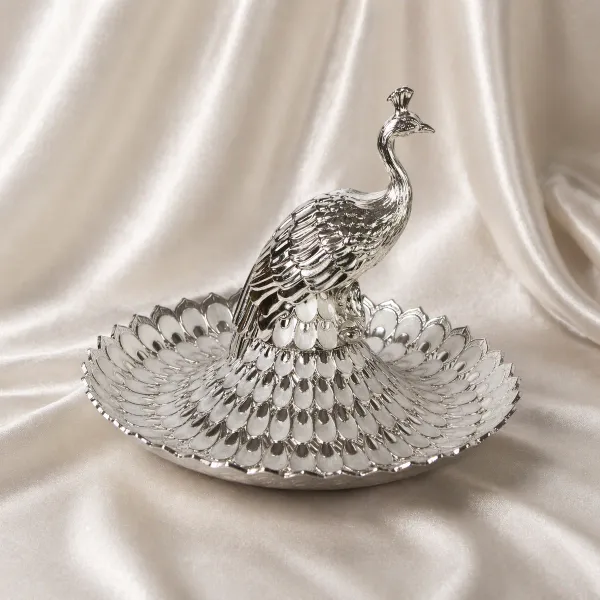 Royal_Peacock_German_Silver_Deocartive_Bowl_|_Small_-_8"_