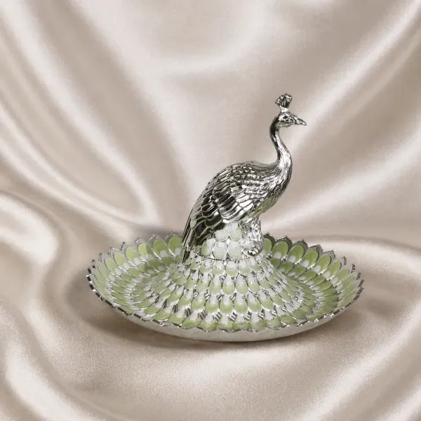 Royal_Peacock_German_Silver_Deocartive_Bowl_|_Small_-_8"_