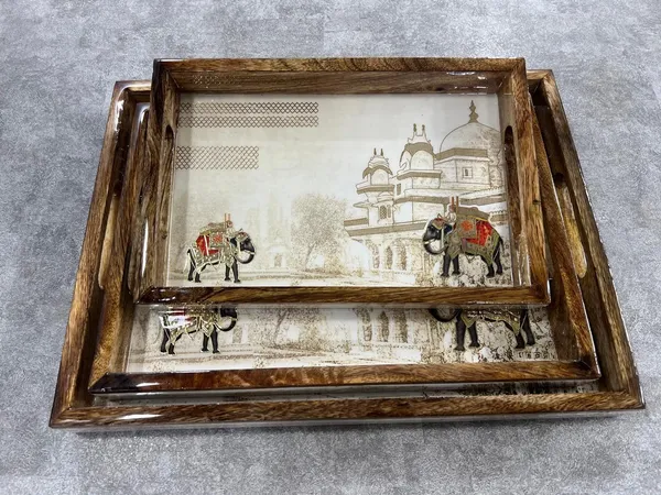 Pack_of_3_Royal_Elephant_handcrafted_wooden_trays