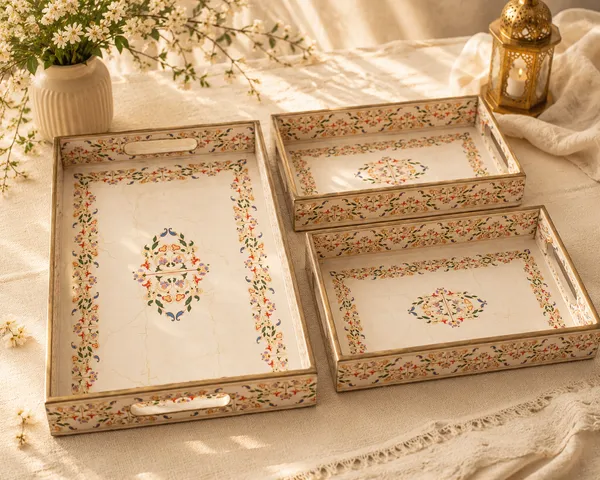 Set_of_3_-_Taj_Bloom_Wooden_Serving_Tray_Set