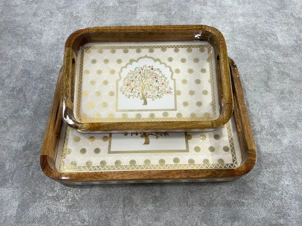 Set_of_2_-_Wooden_Tray_Heritage_Tree_-_Serving_Trays_with_Handles_|_Decorative_Tray_for_Kitchen,_Dining_&_Home_Decor