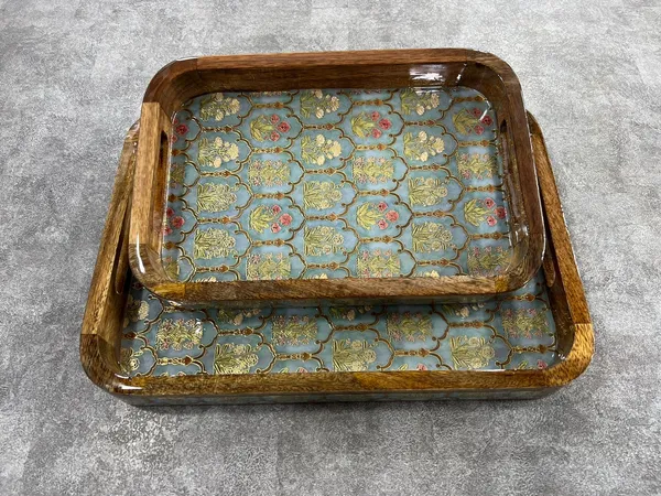 Set_of_2_-_Wooden_Tray_Royal_Bouquet_Serving_Trays_with_Handles_|_Decorative_Tray_for_Kitchen,_Dining_&_Home_Decor