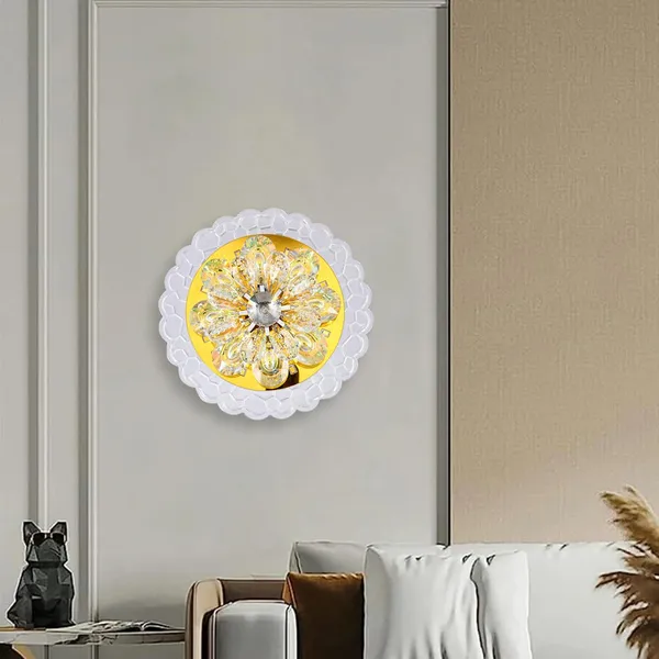 Multicolour_Decorative_8_Watt_Rgb_Crystal_Ceiling_Lamp