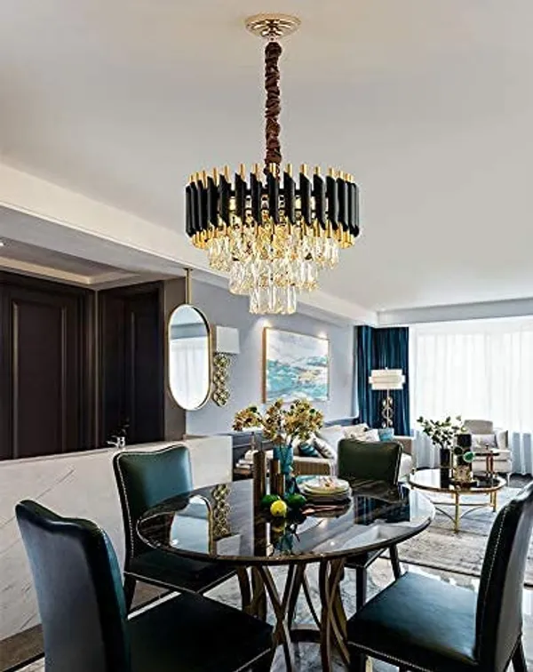 Black_&_Gold_Decorative_Stainless_Steel_Tube_Mamba_Chandelier_Crystal_Chandelier