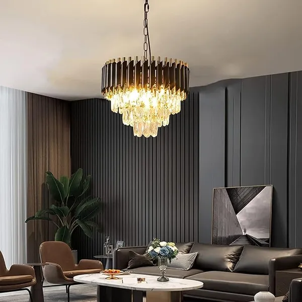 Black_&_Gold_Decorative_Stainless_Steel_Tube_Mamba_Chandelier_Crystal_Chandelier
