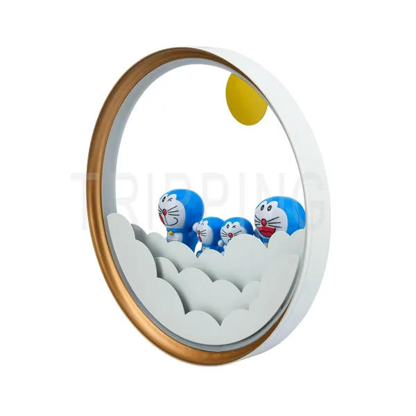 Multicolour_Decorative_3-In-1_Led_Cloud_And_Cartoon_Design_Wall_Lamp