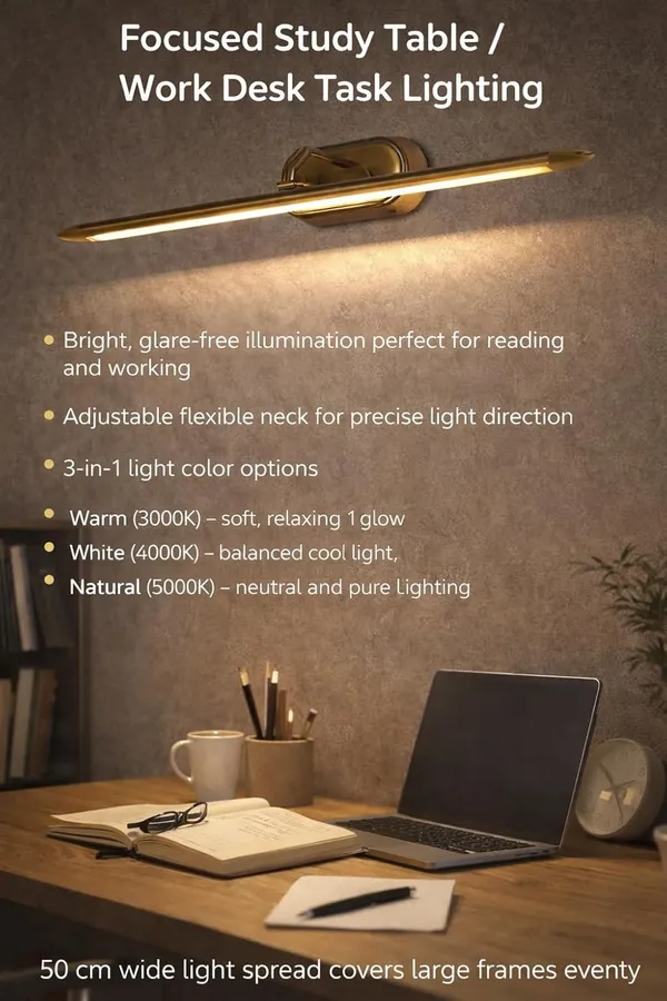 Tripping_Body_Color_12w_Antique_3_In_1_Led_Wall_Lamp_Adjustable_Warm_White_Natural_Light_Flexible_Neck_50cm_Length_15cm_Thickness_Spot_Focus_Light_For_Pictures_Mirror_Washbasins