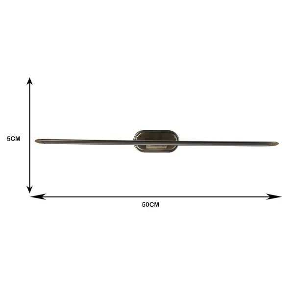 Tripping_Body_Color_12w_Antique_3_In_1_Led_Wall_Lamp_Adjustable_Warm_White_Natural_Light_Flexible_Neck_50cm_Length_15cm_Thickness_Spot_Focus_Light_For_Pictures_Mirror_Washbasins