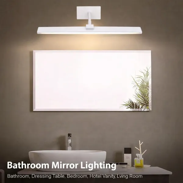 Tripping_6_Watt_Single_Light_Color_Warm_White_Light_Led_Display_Adjustable_Up_N_Down_Curve_Flexible_Neck_Wall_Lamp_Picture_Mirror_Spot_Focus_30cm_Length_15cm_Thickness_Easy_Installation