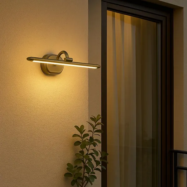 Tripping_Antique_Brass_Finish_6w_Led_Wall_Light_With_Adjustable_Neck_Spot_Focus_For_Mirror_Washbasin_Picture_Frame_3in1_Warm_Cool_Natural_White_31cm_Length_Elegant_Accent_Lighting