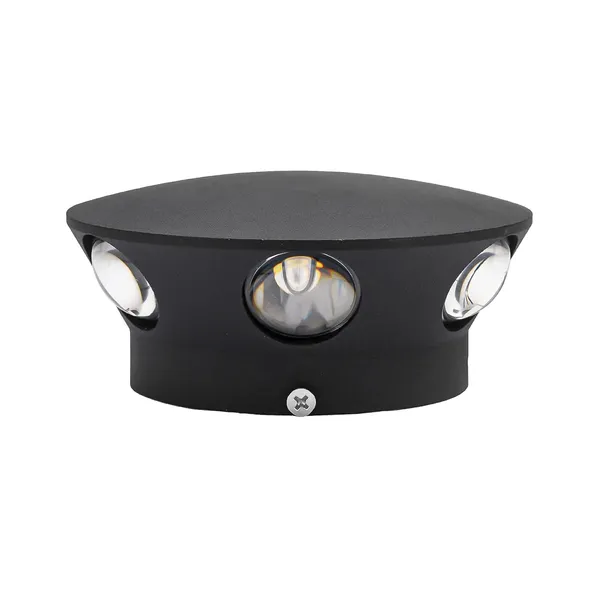 Tripping_Modern_6w_Round_Wall_Lamp_Indoor_Outdoor_Waterproof_Black_Die_Cast_Aluminum_Sconce_For_Living_Room_Bedroom_Garden_Rgb_Multicolor_Led_Ip65_Rainproof
