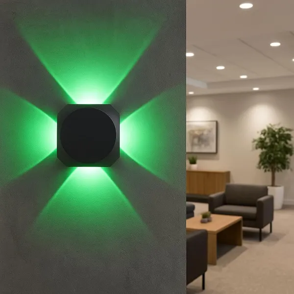 Tripping_Rgb_4_Way_Automatic_Theme_Changing_Waterproof_Wall_Lamp_4w_Die_Cast_Aluminum_Energy_Efficient_Easy_Installation_For_Home_Office_Living_Room_Bedroom_Dining_Room_24