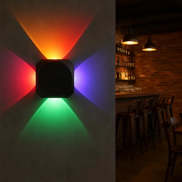 Tripping_Rgb_4_Way_Automatic_Theme_Changing_Waterproof_Wall_Lamp_4w_Die_Cast_Aluminum_Energy_Efficient_Easy_Installation_For_Home_Office_Living_Room_Bedroom_Dining_Room_24