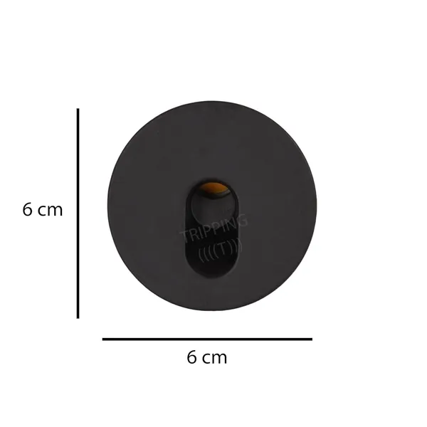Tripping_3w_Black_Body_Round_Led_Foot_Light_Ip65_Waterproof_Outdoor_Indoor_Step_Light_Warm_White_Flush_Mounted_Aluminum_Wall_Light_For_Stairs_Corridor_Garden_And_More