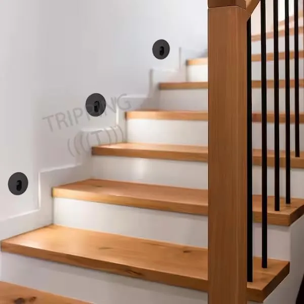 Tripping_3w_Black_Body_Round_Led_Foot_Light_Ip65_Waterproof_Outdoor_Indoor_Step_Light_Warm_White_Flush_Mounted_Aluminum_Wall_Light_For_Stairs_Corridor_Garden_And_More