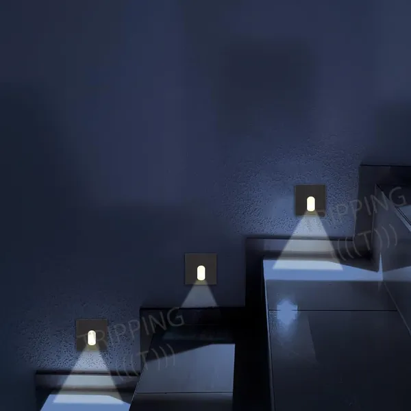 Tripping_Conceal_3w_Black_Body_Squre_Led_Foot_Light_Ip65_Waterproof_Outdoor_Indoor_Step_Light_Warm_White_Flush_Mounted_Aluminum_Wall_Light_For_Stairs_Corridor_Garden_And_More
