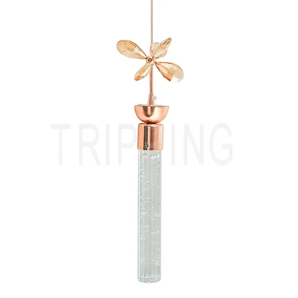 Tripping_Crystal_Gel_Pendant_Ceiling_Lamp_With_10w_Warm_White_Led_Light_Elegant_Flower_Design_Copper_Finish_Ideal_For_Living_Room_Dining_Area_And_Decorative_Interiors