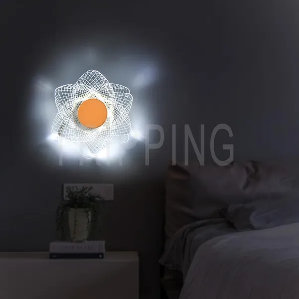 Tripping_7w_Led_Ceiling_Cum_Wall_Lamp_With_Frosted_Acrylic_Crisscross_Design_Warm_White_Light_Gold_Accent_19cm_Diameter_Ideal_For_Bedrooms_Living_Rooms_And_Hallways_Gold_Centerpiece