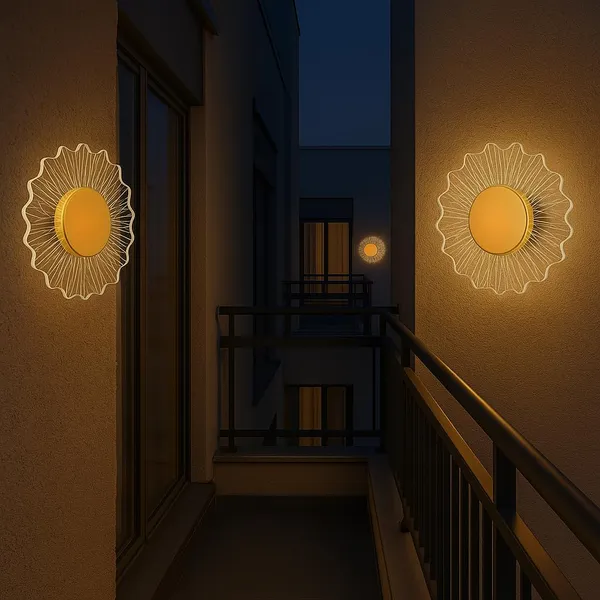 Tripping_Elegant_12w_Ceiling_And_Wall_Mount_Led_Lamp_Gold_Tinted_Acrylic_Design_3_In_1_Light_Modes_White_Warm_Cool_Decorative_Modern_Lighting_Fixture_For_Living_Room_Bedroom_And_Hallway