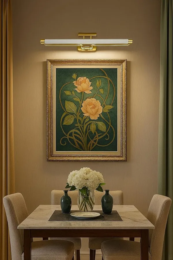 Tripping_Antique_Gold_12w_Led_Wall_Lamp_With_3_In_1_Light_Color_Warm_White_Natural_Adjustable_Picture_Light_For_Bedroom_Living_Room_Dining_Area_Balcony_Cafe_And_Hotel_Use