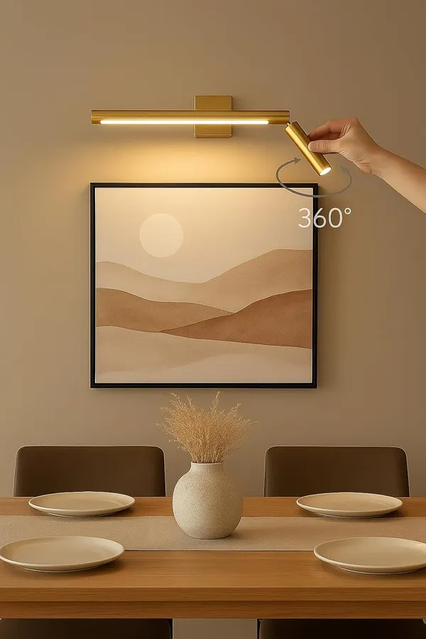 Tripping_12_Watt_3_In_1_Warm_White_White_Natural_White_Light_Led_Display_Adjustable_Up_N_Down_Curve_Flexible_Neck_Wall_Lamp_Picture_Mirror_Spot_Focus_Light_Three_In_One_Body_Color_Rotatable_Tube