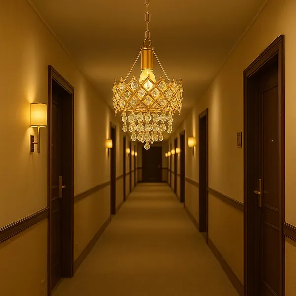 Tripping_Golden_Crystal_Ceiling_Pendant_Lamp_With_E27_Bulb_Holder_Elegant_Chandelier_Style_Light_For_Living_Room_Dining_Hall_Hotel_Balcony_Cafe_And_Reception_Decor