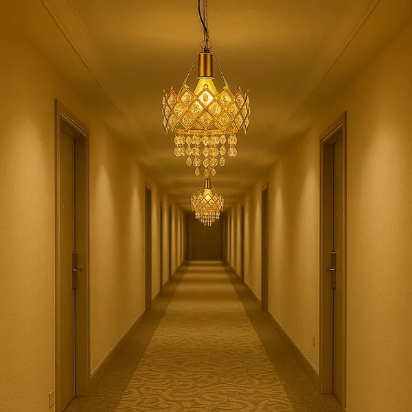 Tripping_Golden_Crystal_Ceiling_Pendant_Lamp_With_E27_Bulb_Holder_Elegant_Chandelier_Style_Light_For_Living_Room_Dining_Hall_Hotel_Balcony_Cafe_And_Reception_Decor